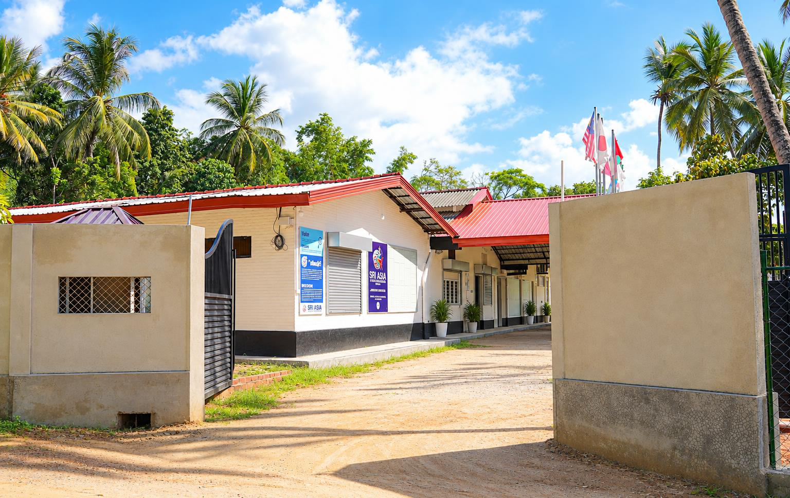 Academy campus entrance